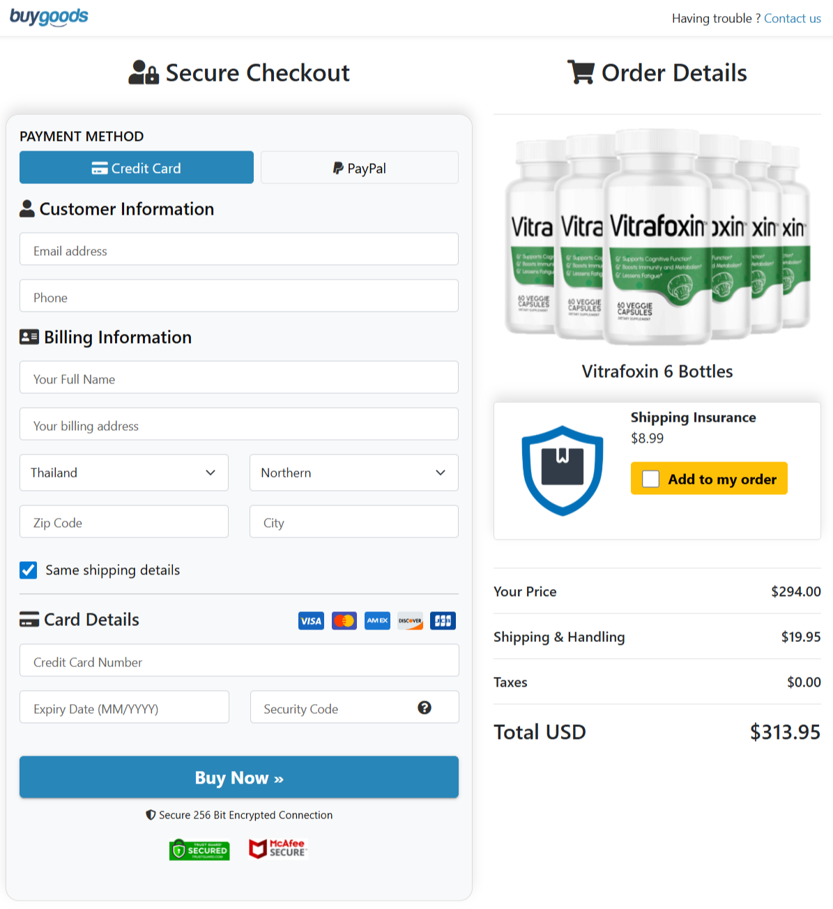 buy vitrafoxin online